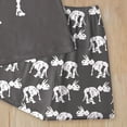 thumbnail image 3 of Kaprioy Toddler Boys Dinosaur Print T-Shirt & Shorts Set, 2-Piece Set Boys Dinosaur Print T Shirt + Shorts Sets Outfits Casual Wear Boys' Shorts Sets, 3 of 6