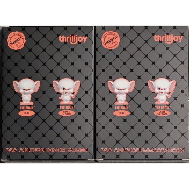ケンケン　Funko thrilljoy フェリックス　限定　7000 Thrilljoy Pix The Brain Chase & Hero Combo Exclusive Vinyl Figures
