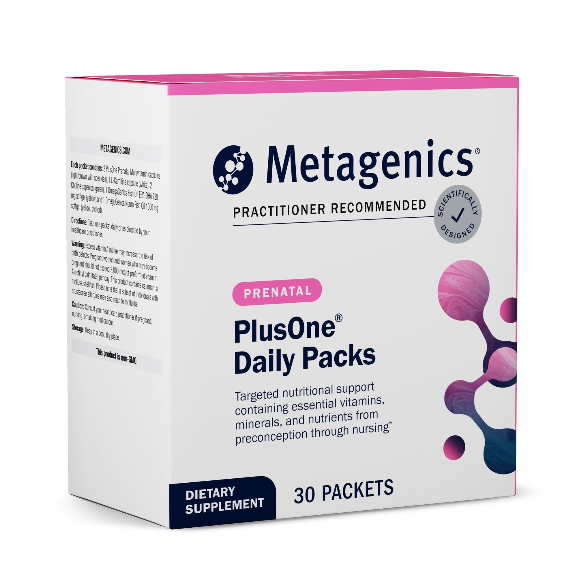 Metagenics PlusOne Daily Prenatal Packs (30 packets)