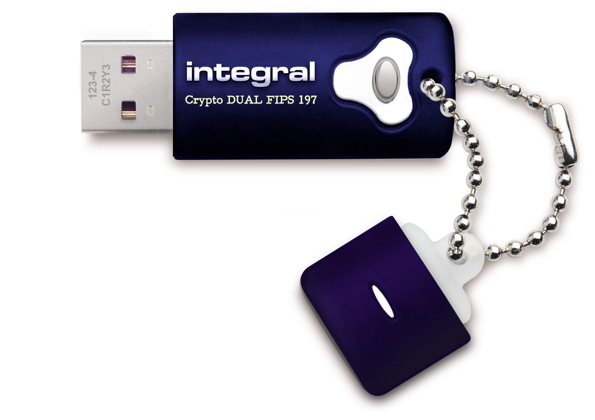 4GB Integral Crypto DUAL FIPS 197 Encrypted USB3.0 Flash Drive (AES 256-bit Hardware Encryption) - image 4 of 4