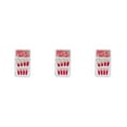thumbnail image 2 of maskred 1 Set French Tip Press on Nails Gradient Extension Fingernails Tips Removable Fashion Wraps Full Cover DIY Manicure Kit Type 12 2g glue,24Pcs jelly 3Set, 2 of 6