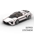 thumbnail image 4 of MOC NIO EP9 Supercar blanco – 327pcs creativo bloques de construcción conjunto, ladrillos rompecabezas juguete para regalos de gracias y decoración de oficina, 4 of 5
