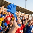 thumbnail image 4 of BlinkLLX Jumbo Hand Clappers Noise Makers for Sporting Events, 4 Pieces, 11 Inch, Blue, 4 of 6