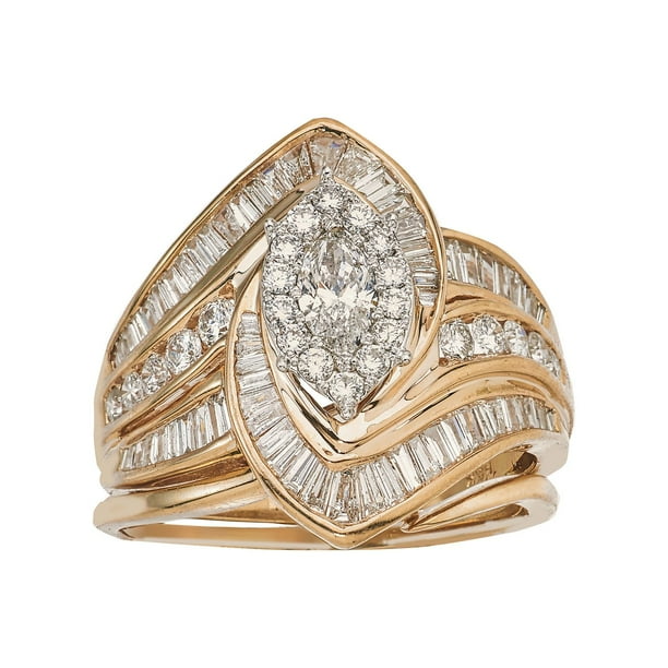 2.00 CT. T.W. Diamond Marquise Ring in 14K Gold - Samsclub.com