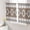 Brown, variant on Sheer Curtains 54 Inch Length 2 Panels Set for Kitchen, Gray Beige Boho Semi Sheer Curtains for Windows, Ethnic Tribe Southwestern Vintage Voile Window Treatments Rod Pocket Curtain