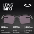 thumbnail image 4 of Oakley 0OO918 Flak 2.0 XL Rectangle Shaped Non-Polarized Sunglasses for Men - Includes Official Eyewear Kit - Matte Black Frame with Prizm Grey Lens, 4 of 5