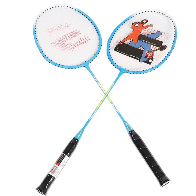 1 Pair Badminton Racket, Comfortable Firm Badminton Racket, Durable Teachers Students For Amateur Class Family Entertainment