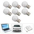 thumbnail image 4 of Lámpara LED De Ambiente Interior Para Automóvil, Luces Ambientales USB Duraderas De 7 Colores Resistentes Al Desgaste 7pcs Para Computadora Portátil Para Computadoras ANGGREK Car Ambient Lighting Kit, 4 of 8