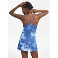 thumbnail image 3 of KUACUA Women's Sleeveless Workout Dress, Built-in Bra & Shorts with Pockets, Athletic Dress for Golf Sportwear Tennis Dress, 3 of 5