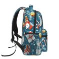 thumbnail image 3 of Disketp Christmas Snowman Gift Mochila Estampada para Hombre y Mujer – Mochila Ligera Clásica con Múltiples Bolsillos para Universidad, Trabajo y Viajes-One Size, 3 of 5