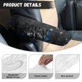 thumbnail image 6 of Yuyamidu Wolf Car Seat Arm Rest Cover Accessories American Flag Vehicle Seat Armrest Protector for SUV Truck Car Armrest Cover Reusable Car Interior Decor, 6 of 7