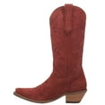 thumbnail image 2 of Dingo Womens Out West Tall Snip Toe Cowboy  Mid Calf Boots, 2 of 2