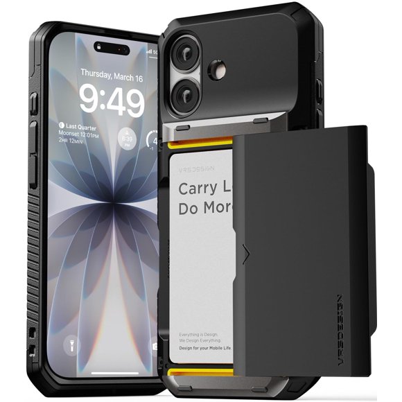 Funda para teléfono VRS DESIGN Damda Glide Pro Tarjetero iPhone 17