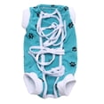 thumbnail image 4 of Ropa Suave para Mascotas Salvador Perro Gato Herida Abdominal Y Enfermedad de Protectora azul S, 4 of 10