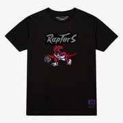 Unisex Mitchell & Ness Black Toronto Raptors Hardwood Classics Arch T-Shirt