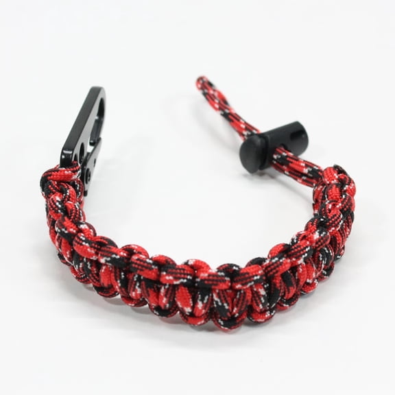 Sergeant Sling Yoyo "the clip" Yo-Yo Clip - Adjustable - Military Grade Hook - Heavy Duty Paracord (Black Widow)