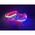 thumbnail image 3 of Tzvmny Lighting Factory - Double Row 8PCS 6.5FT 78" Dream Color CHASING LED For Car Underglow Light Strips Bluetooth + Remote Waterproof, 3 of 6