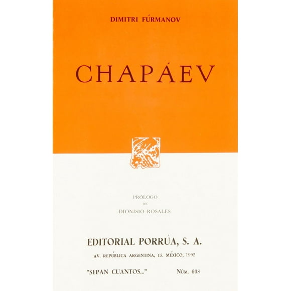 Chapaev Editorial Porrúa 9789684525504