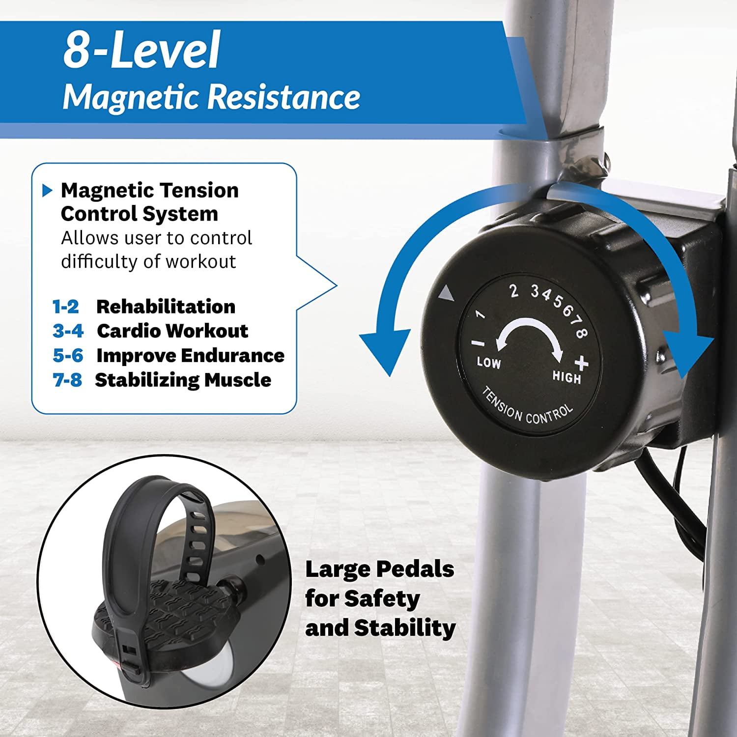 ebay upright exercise bike