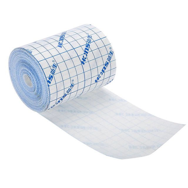 Breathable, non-woven adhesive medical dressing, medical fixation bandage, 10 cm x 10 m