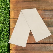 WRISTBIQUE Rustic Farmhouse Table Runner Linen Beige 1Set