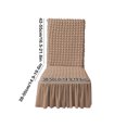 thumbnail image 3 of Home Savings Items!Kyusrd Removable And Washable Chair Cover Easy To Install And Clean Stretch Chair Cover Suitable For Home Kitchen Banquet Hotel Chair Cover, 3 of 6
