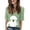 Green, variant on Lkhaha Womens T Shirts Casual Loose Crew Neck Short Sleeve Relaxed Basic Fashion Clothes 2026 Black L
