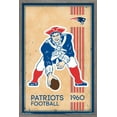 thumbnail image 1 of Patriots de la Nouvelle-Angleterre de la NFL - Logo rétro 14, 1 of 4