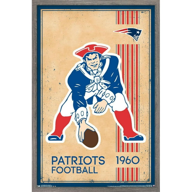 Patriots de la Nouvelle-Angleterre de la NFL - Logo rétro 14