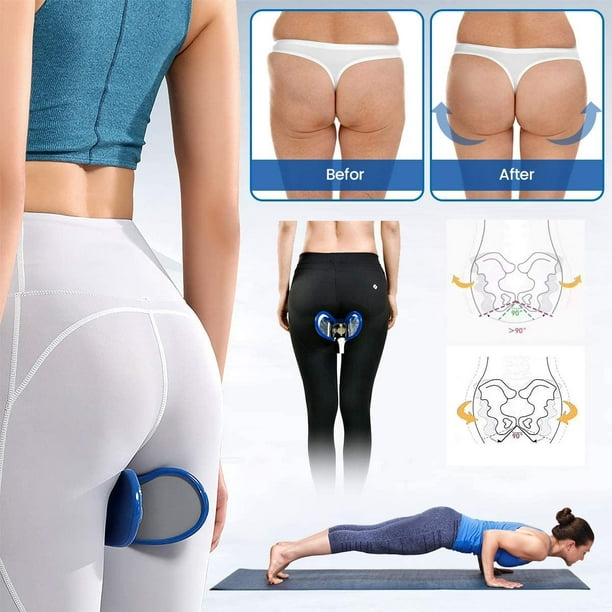 Hip Trainer Super Kegel Exerciseur, Exercice des muscles du plancher  pelvien et de l'intérieur de la cuisse, Correction des belles fesses  Dispositif de contrôle de la vessie, Rééducation post-partum pour les  femmes 