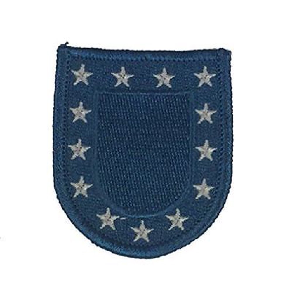 US ARMY BERET FLASH PATCH STANDARD BLUE W/ WHITE STARS - Walmart.com ...