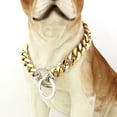 thumbnail image 4 of Collier en Acier Inoxydable-Kingswick Collier Chaîne pour Chien Collier Ras du Cou Non Abrasif Anti-Mastication Colliers en Métal en Acier Inoxydable Chaîne Ras du Cou pour Petits Moyens Grands Chiens, 4 of 19