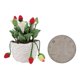 thumbnail image 2 of de 1 pieza para , adorno de jardín de hadas niatura, para decoración jardín de hadas DIY, de Yotijar casa de muñecas flores en miniatura, 2 of 6