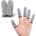 thumbnail image 1 of LAICAIW Finger Cots Cut Resistant Protector-40 Pcs Finger Covers for Cuts, Gloves Life Extender, Cut Resistant Finger Protectors for Kitchen, Work, Sculpture, Anti-Slip, Reusable, 1 of 7