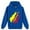 Blue, variant on RTKFRFLM Kids Graphic Hoodie Casual Long Sleeve Pullover Sweatshirt for Youth Black 11-12 Years