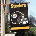 thumbnail image 2 of Bandera de los Pittsburgh Steelers NFL Party Animal para fiestas diseño de animales color negro, 2 of 3