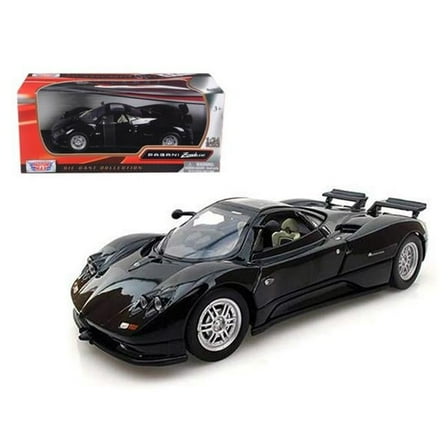 Motormax  Pagani Zonda C12 Black 1-24 Diecast Car Model