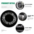thumbnail image 2 of 500PCS Universal Disposable Steering Wheel Cover Plastic Transparent Car Steering Wheel Covers with Elastic Trims for Steering Wheels, 2 of 7