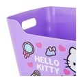 thumbnail image 2 of Cesta Hello Kitty Grande de Plástico con Asas para Almacenamiento, 2 of 4