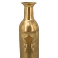 thumbnail image 2 of A&B Home Antique Gold Iron Vase with Geometric Motif - D5.5x23", 2 of 3