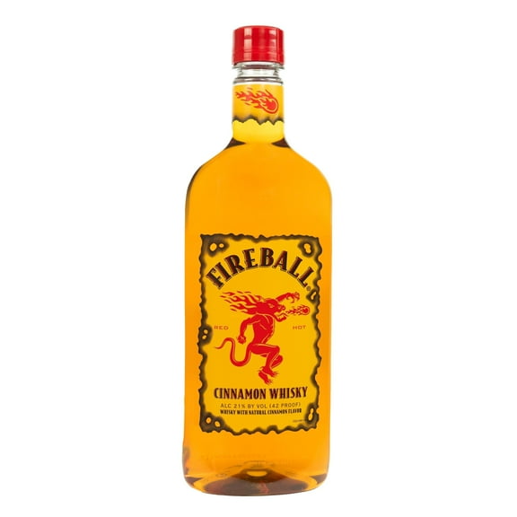 Fireball Cinnamon Whisky, 750ml Plastic Bottle 42 Proof
