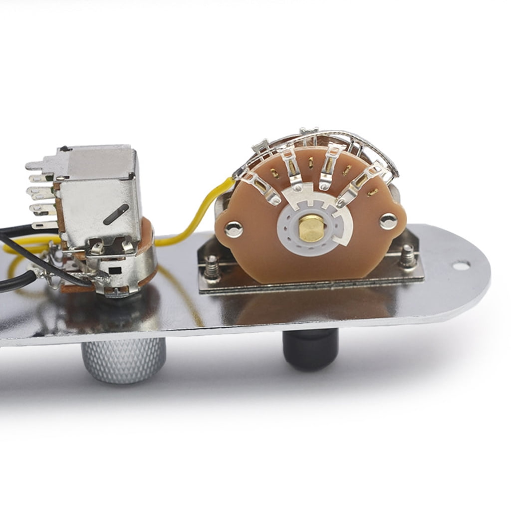 Guitar Control Plate Featuring Push Pull Wiring Harness Switches Knobs Suitable for Diverses Sound Selection and Durabil
