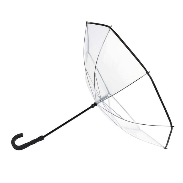 Dog Umbrella, Dog Rain Hat Head Umbrella Doggie Rain Snow Day Walking Umbralla Assemble Type Dog Cat Clear Umbrella with Pulling Leash Chain for Small,Medium, Large Dogs