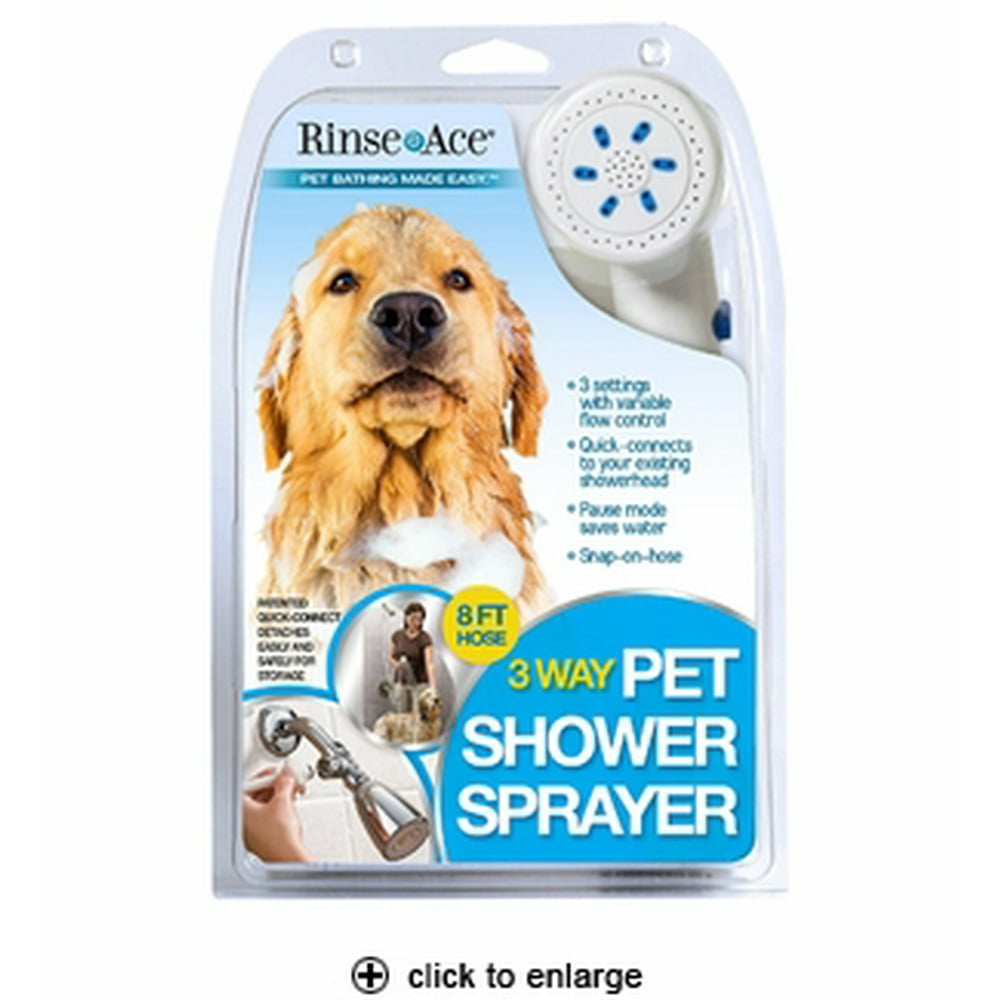 Rinse Ace 3Way Pet Shower Sprayer