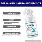 Retina Clear Vision Care Pills Advanced Formula Eye Health Supplement RetinaClear 120 Capsules