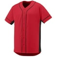 thumbnail image 3 of Augusta 2XL Slugger Jersey Red/Black 1660, 3 of 3