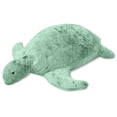thumbnail image 3 of Raven-Symoné Shelly the Turtle Sea Buddy Large Kids Stuffed Animal Bean Bag and Pouf, Spearmint Green Faux Fur, 3 of 6