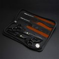 thumbnail image 2 of Professional Hair Cutting Scissors 6 Inch Japanese 440C Barber Shears Set with Ergonomic Grip Green, 2 of 4