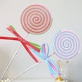 thumbnail image 2 of Shoreew Imitation Large Lollipop Prop Ornament Fake Candy Decor Christmas Tree Garland Desktop Holiday Home Decor, 2 of 7