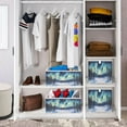 thumbnail image 6 of Cabinet Storage Basket 11.02x11.02x11.02 Inches Storage Box Foldable, Storable and Easy to Assemble ，Open Home Storage Bins ，Closet Storage Bins Beautiful Aurora, 6 of 8